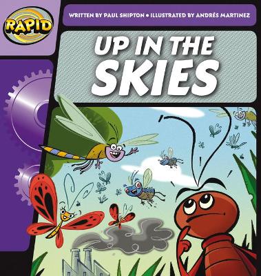 Book cover for Rapid Phonics Step 2: Up in the Skies (Fiction)