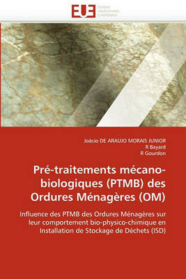 Book cover for Pr -Traitements M cano-Biologiques (Ptmb) Des Ordures M nag res (Om)