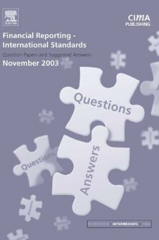 Cover of Financial Reporting International Standards November 2003 Q&As