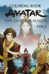 Book cover for The Last Airbender Coloring Book Vol2