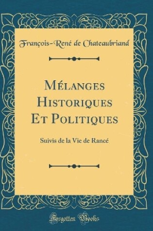 Cover of Mélanges Historiques Et Politiques