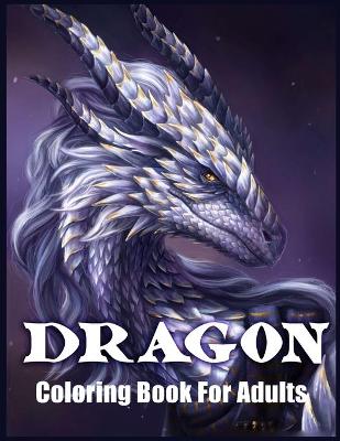 Book cover for Dragon Coloring Book