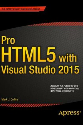 Cover of Pro HTML5 with Visual Studio 2015