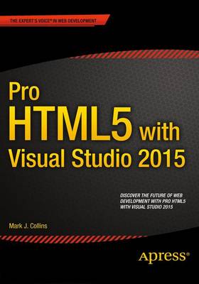 Book cover for Pro HTML5 with Visual Studio 2015