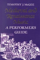 Book cover for Mediaeval and Renaissance Music