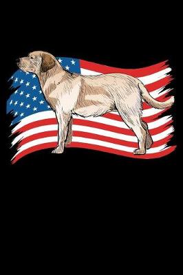 Book cover for Labrador US Flag