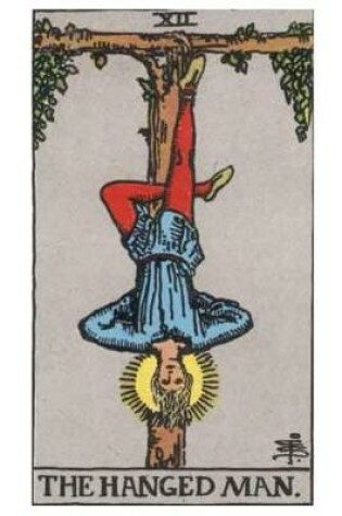 Cover of Tarot Notebook Journal - The Hanged Man