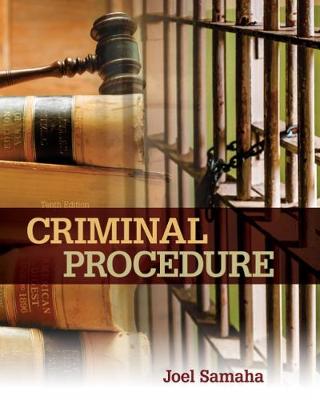 Book cover for Criminal Procedure