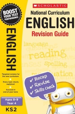 Cover of English Revision Guide - Year 4