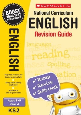 Book cover for English Revision Guide - Year 4