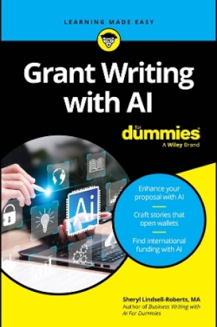 Cover of Grant Writing with AI For Dummies