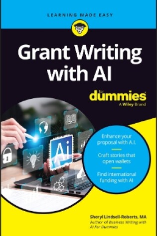 Cover of Grant Writing with AI For Dummies