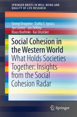 Book cover for Social Cohesion in the Western World