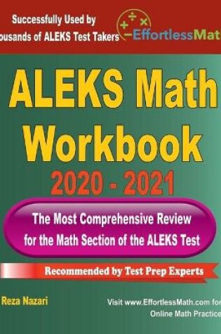 Cover of ALEKS Math Workbook 2020 - 2021