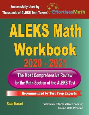 Book cover for ALEKS Math Workbook 2020 - 2021