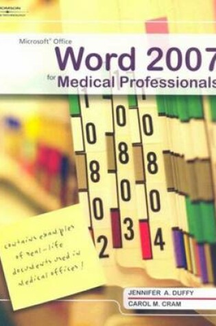 Cover of Microsoft Office Word 2007 for Medical Professionals