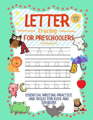 Book cover for Letter Tracing for Preschoolers 3-5 & Kindergarten