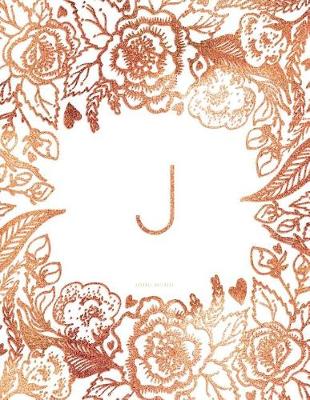 Book cover for J Journal Notebook