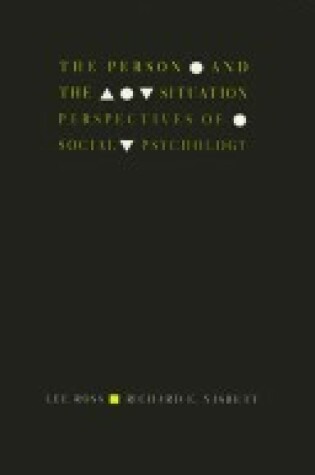 Cover of The Person and the Situation: Perspectives of Social Psychology