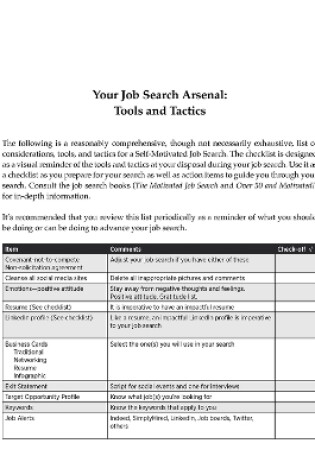 Cover of The Motivated Job Search Workbook