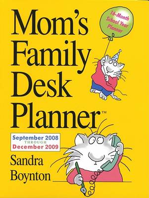 Book cover for Mom's Family Desk Planner