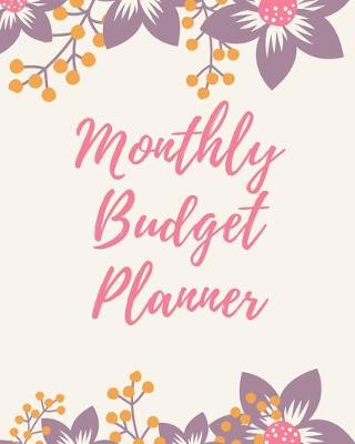 Book cover for Monthly Budget Planner