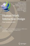 Book cover for Human Work Interaction Design. Work Analysis and HCI