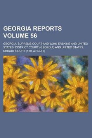 Cover of Georgia Reports Volume 56