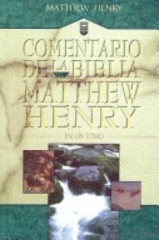 Cover of Comentario de la Biblia Matthew Henry
