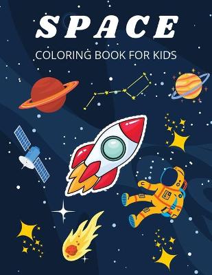 Book cover for Space Coloring Book