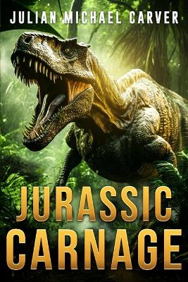 Book cover for Jurassic Carnage