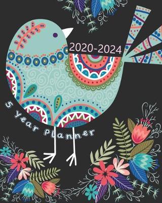 Book cover for 2020-2024 5 Year Planner