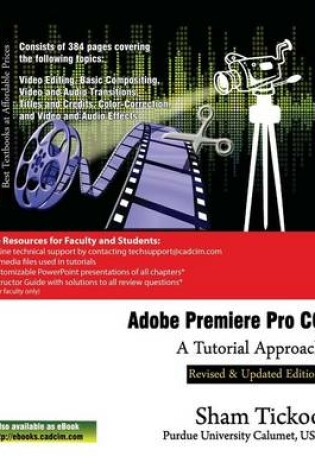 Cover of Adobe Premiere Pro CC - A Tutorial Approach