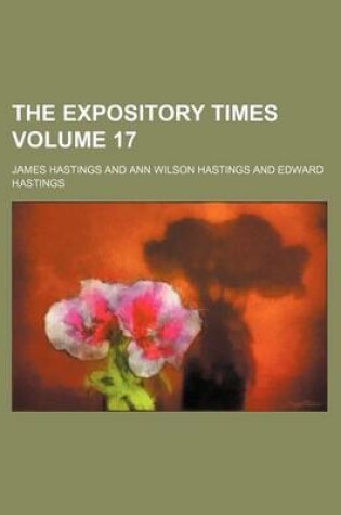 Cover of The Expository Times Volume 17