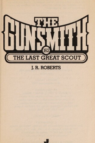 Cover of The Last Great Scout