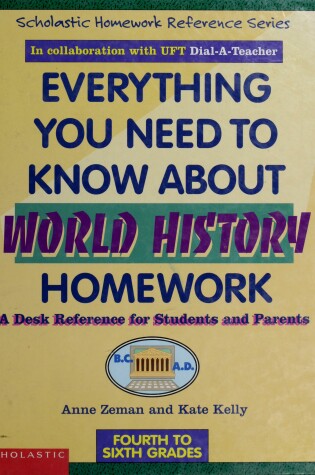 Cover of Everything You Need to Know about World History Homework