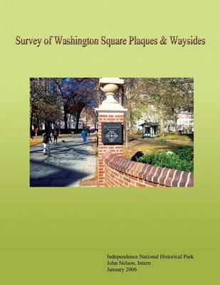 Book cover for Survey of Washington Square Plaques & Waysides