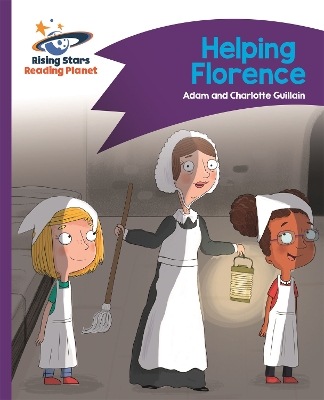 Cover of Reading Planet - Helping Florence - Purple: Comet Street Kids