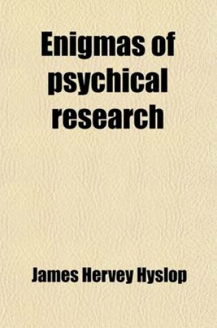 Cover of Enigmas of Psychical Research