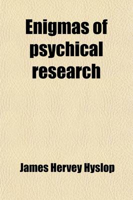 Book cover for Enigmas of Psychical Research