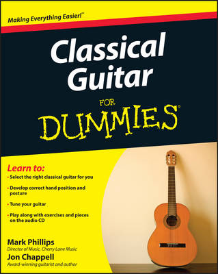 Cover of Classical Guitar For Dummies
