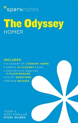 Book cover for The Odyssey SparkNotes Literature Guide