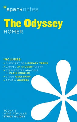 Book cover for The Odyssey SparkNotes Literature Guide