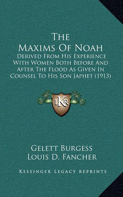 Book cover for The Maxims of Noah