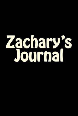 Cover of Zachary's Journal