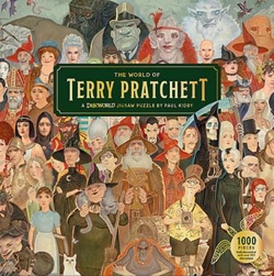 Book cover for The World of Terry Pratchett 1000 Piece Puzzle