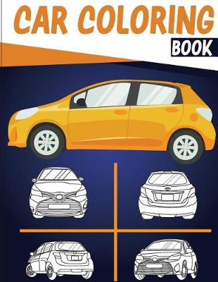 Book cover for CAR Coloring Book