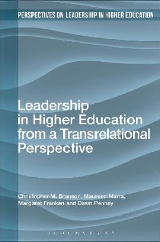 Cover of Leadership in Higher Education from a Transrelational Perspective