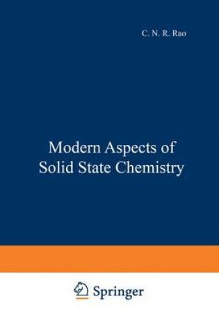 Cover of Modern Aspects of Solid State Chemistry