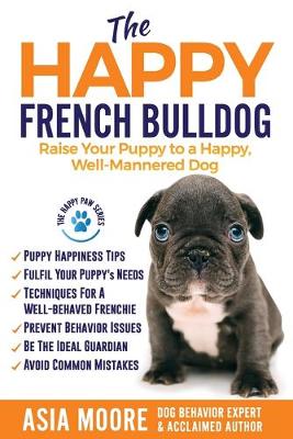 Book cover for The Happy French Bulldog